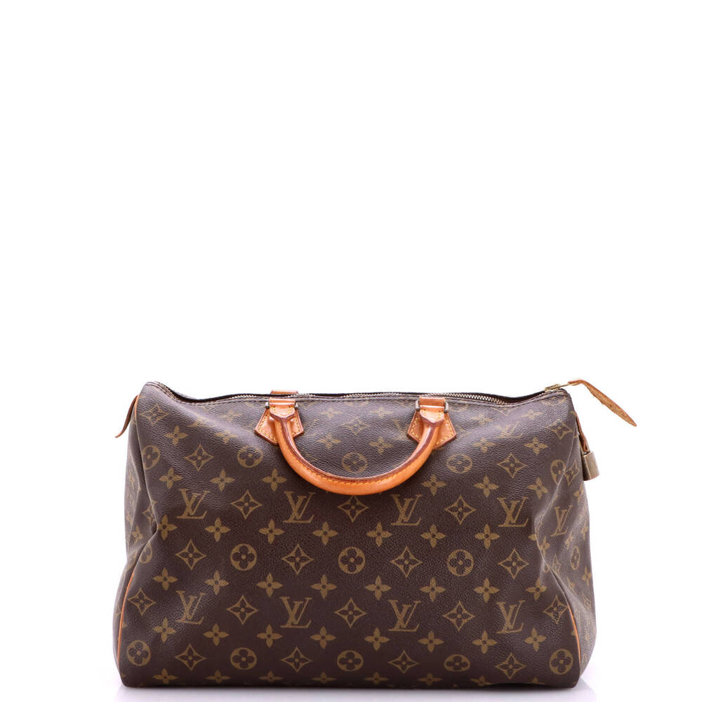 Louis Vuitton 35 Speedy Handbag Monogram Canvas